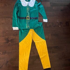 Hanna Andersson XL Men’s Pajamas Buddy the Elf with hat